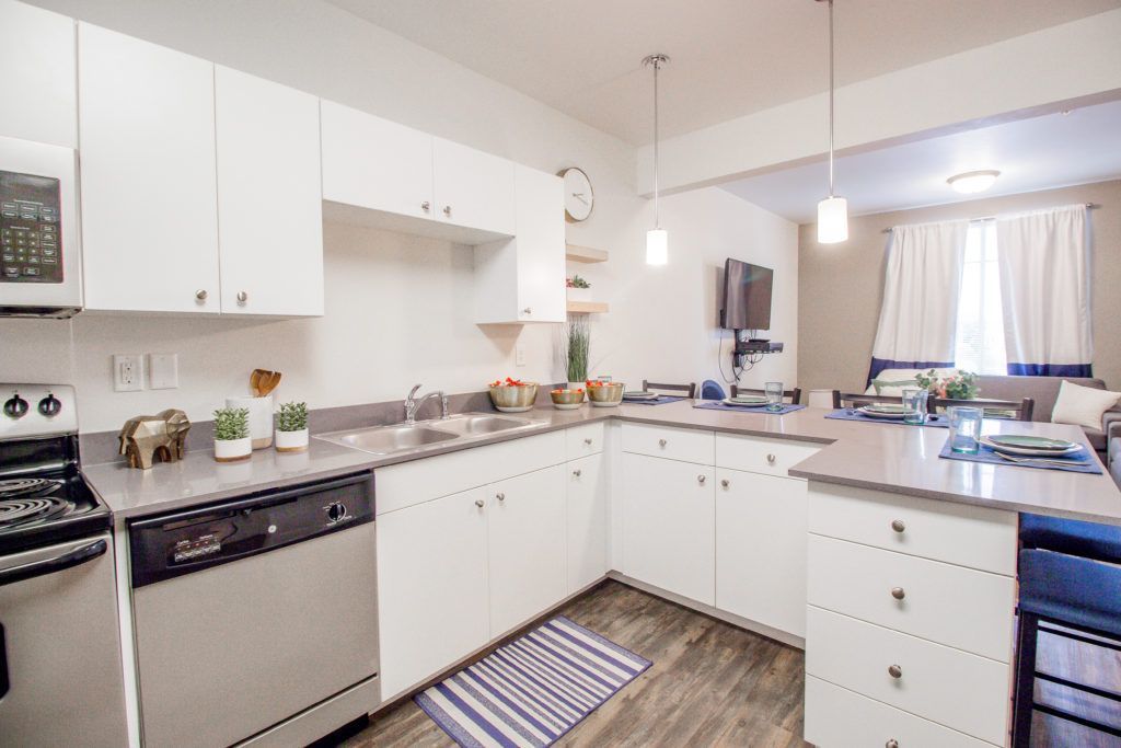spacious kitchen