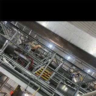 Stairs Inside Warehouse — Maurice, LA — Acadian Hydrojet