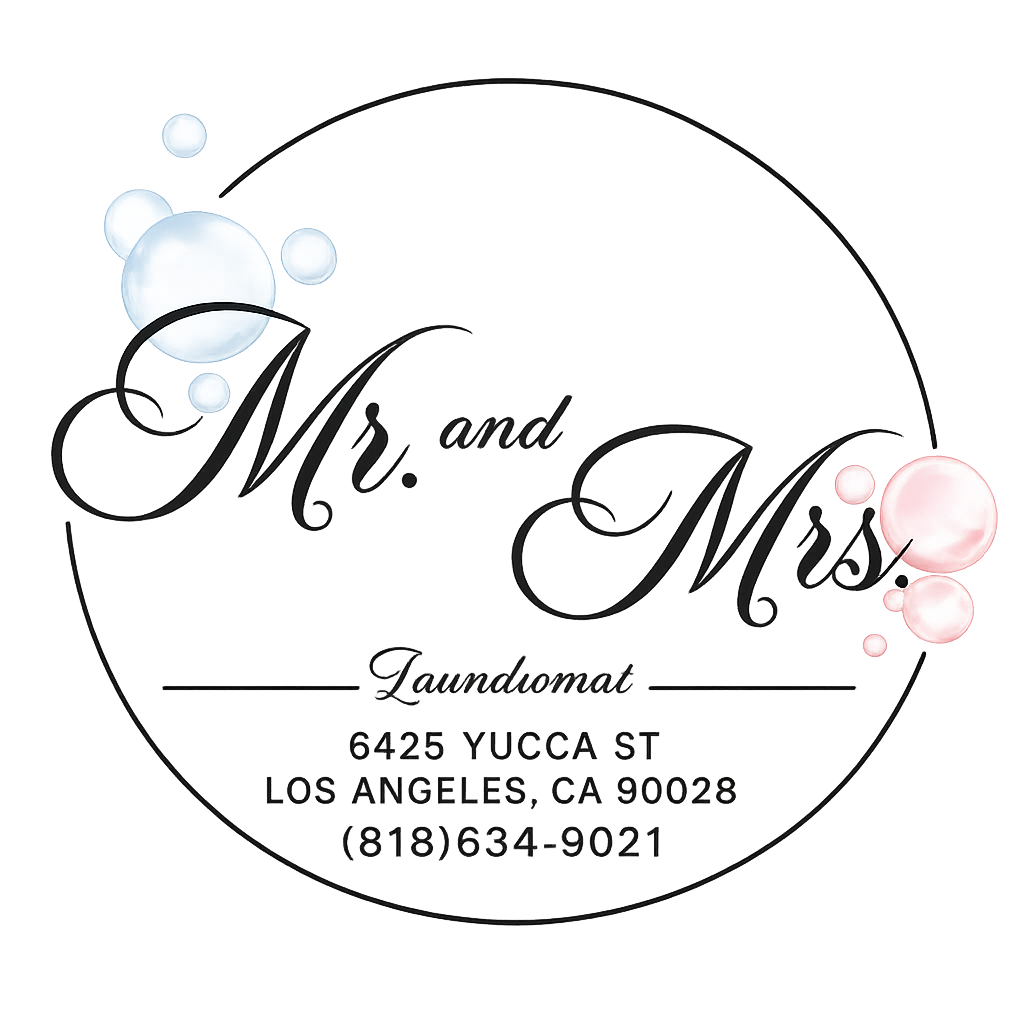 Mr & Mrs laundry