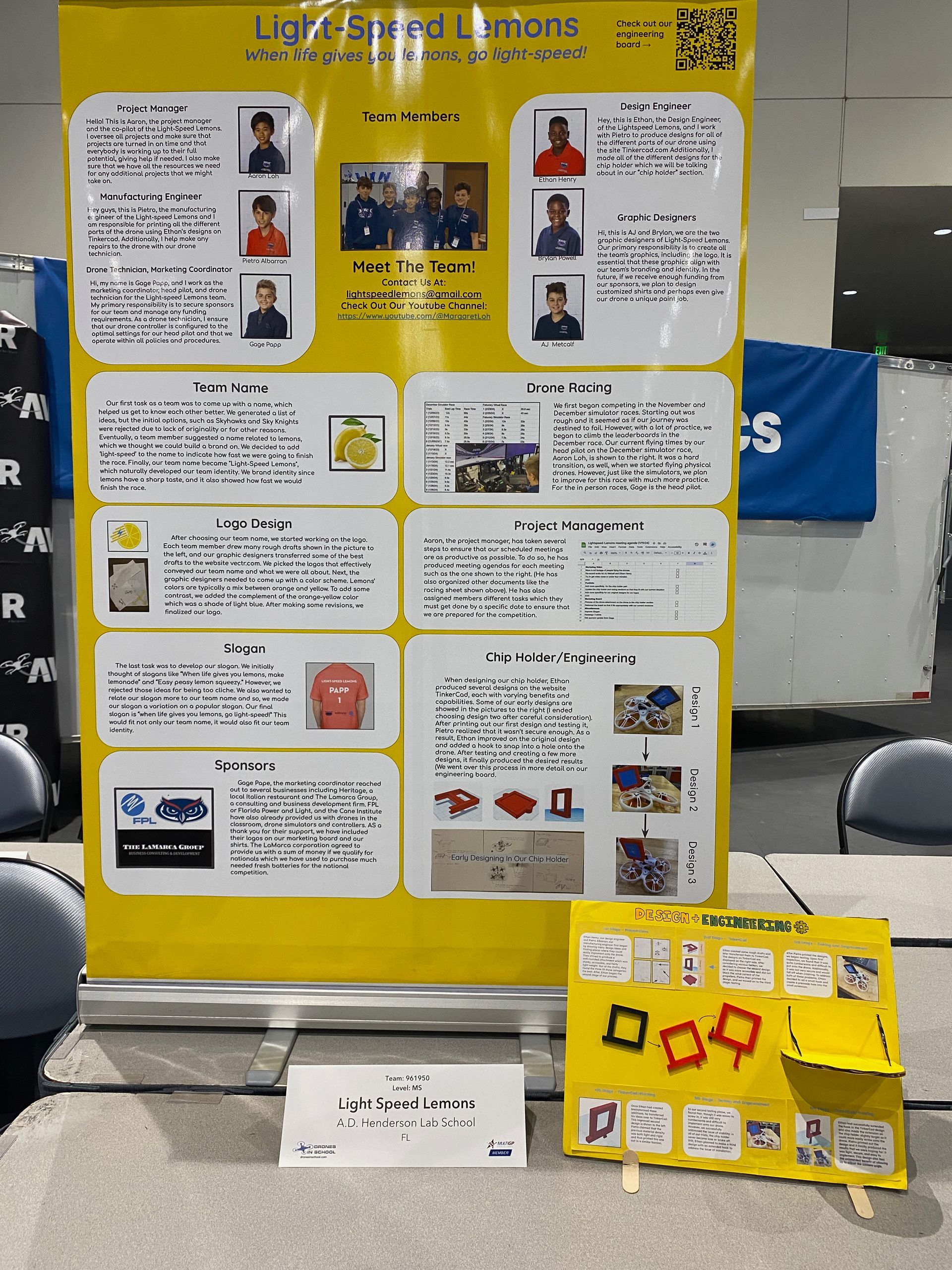 A poster that says ' ucsd spring lemons ' on it