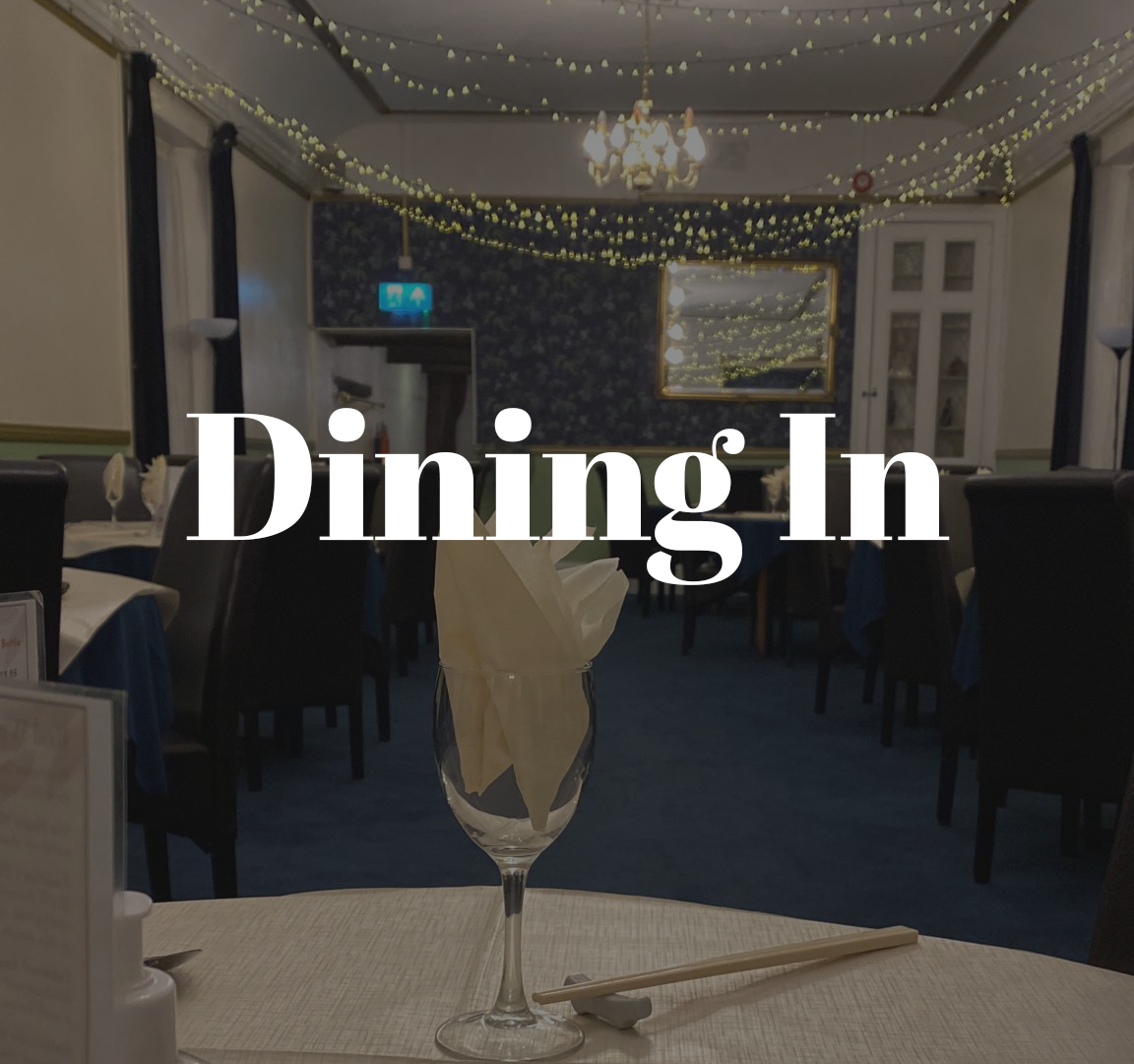 Dining In Menus