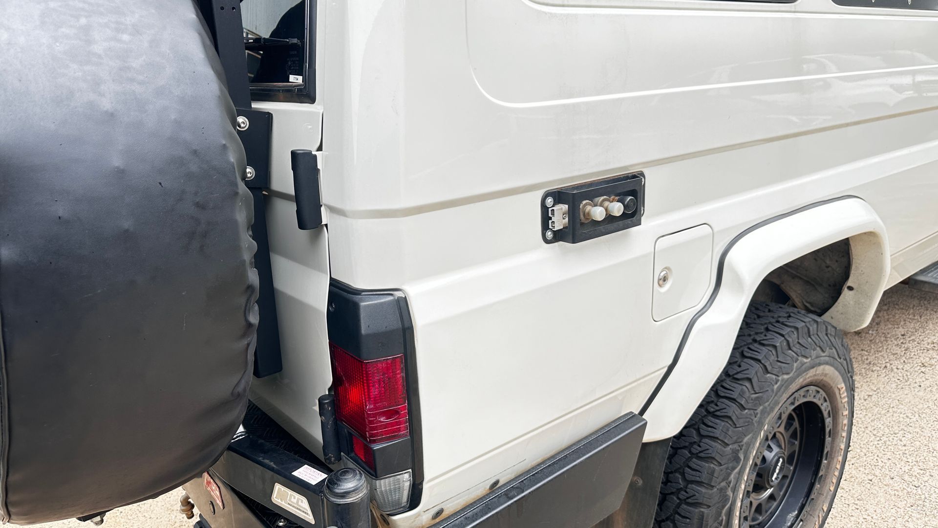 White Van With A Fixed Dent 3 — Dent Repair Specialist in Kunda Park, QLD