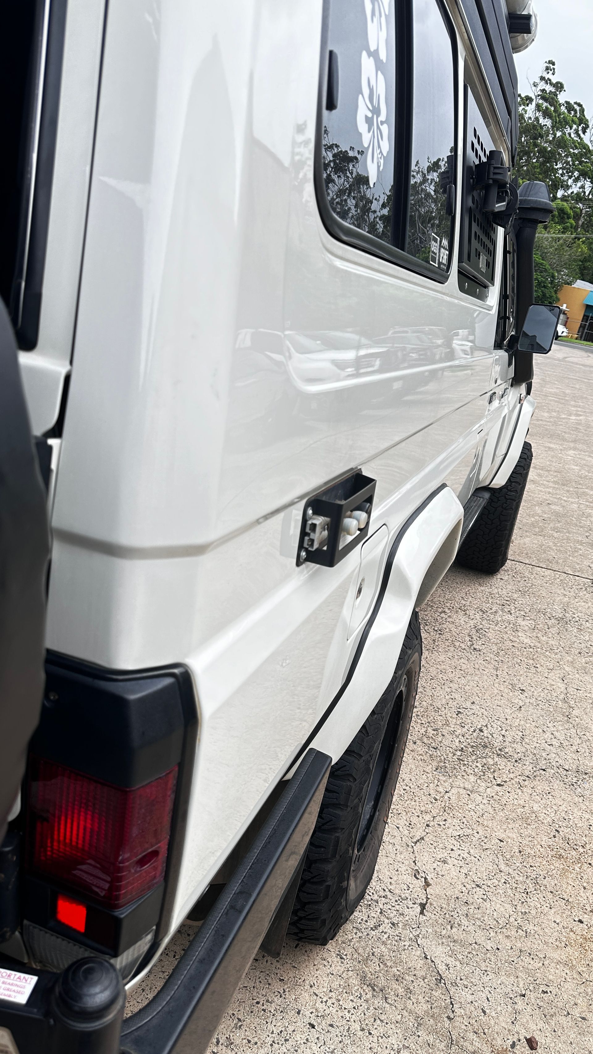 White Van With A Fixed Dent 2 — Dent Repair Specialist in Kunda Park, QLD