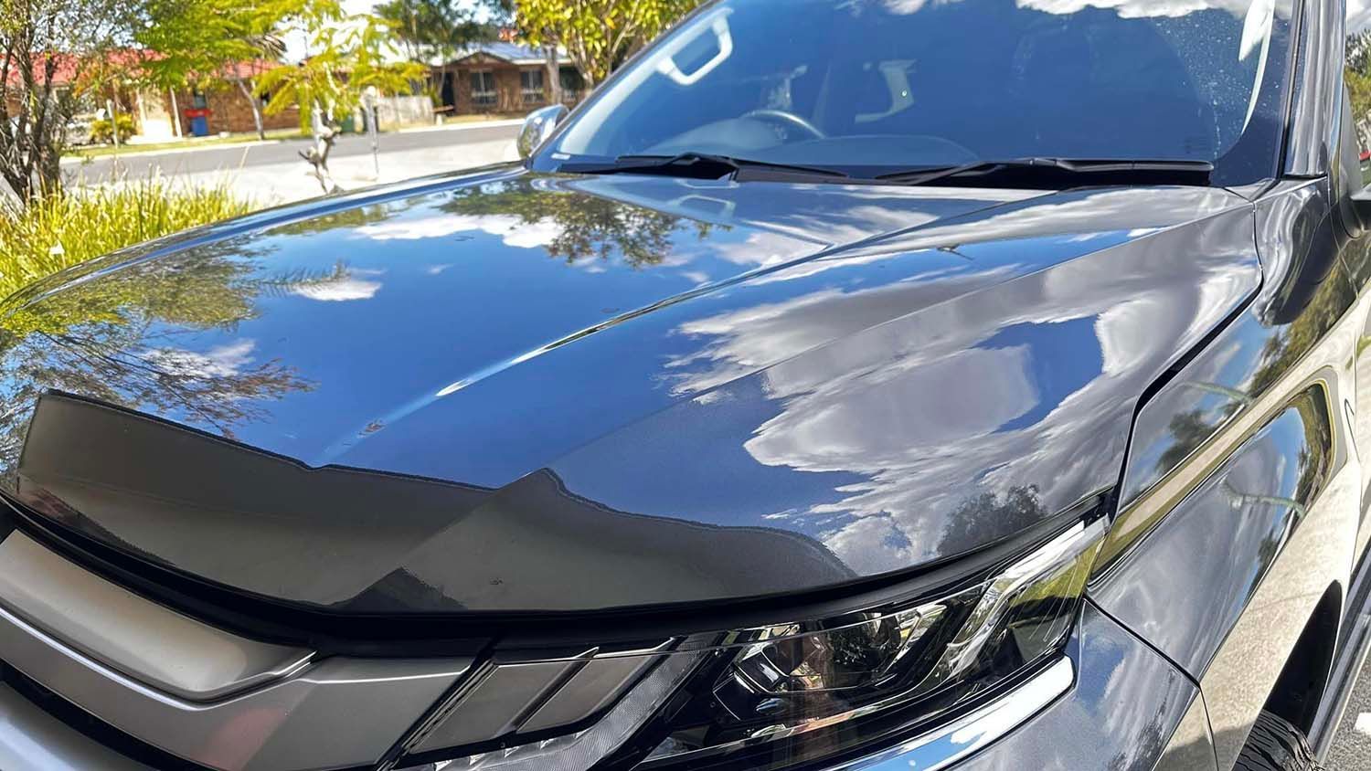 White Car Door Panel After — Dent Repair Specialist in Kunda Park, QLD