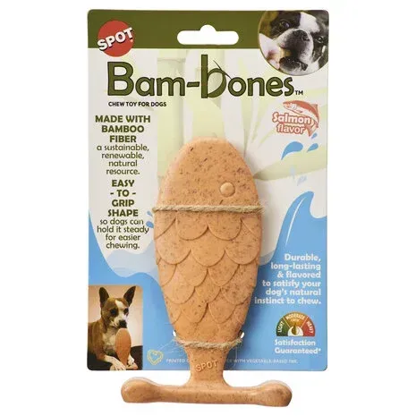Spot Bam-Bones - Easy Grip Fish - Zalm- S