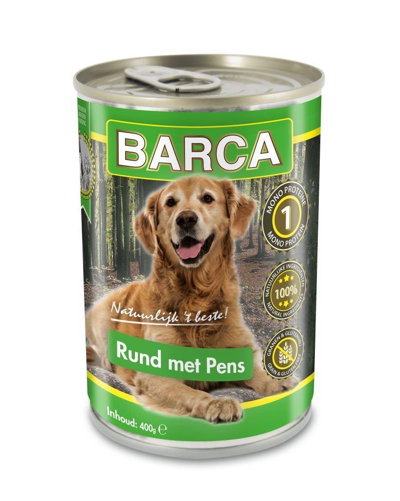 Barca Premium natvoer in blik: Rund met Pens