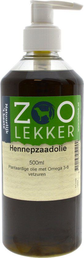 Hennepzaadolie 500 ml