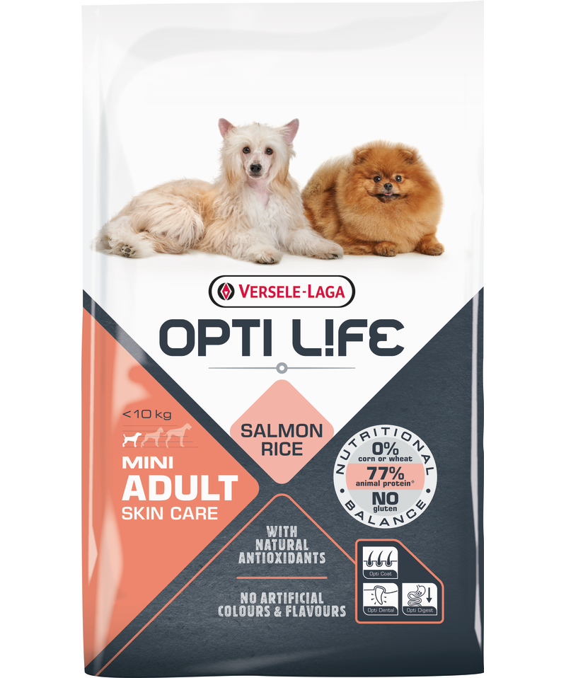 Opti Life Skin Care Mini Salmon Rice 7,5 kg