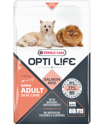 Opti Life Skin Care Mini Salmon Rice 2,5 kg
