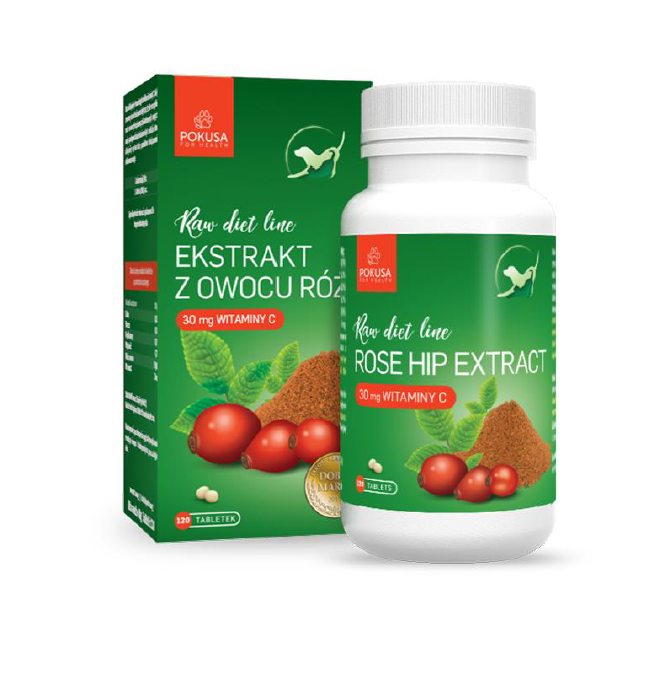 Pokusa RawDietLine Rozenbottel - 120 Tabletten