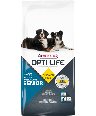 Opti Life Senior Maxi medium Chicken Rice 12,5 kg