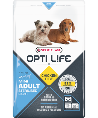 Opti Life Sterilised/ Light Mini Chicken Rice 2,5kg