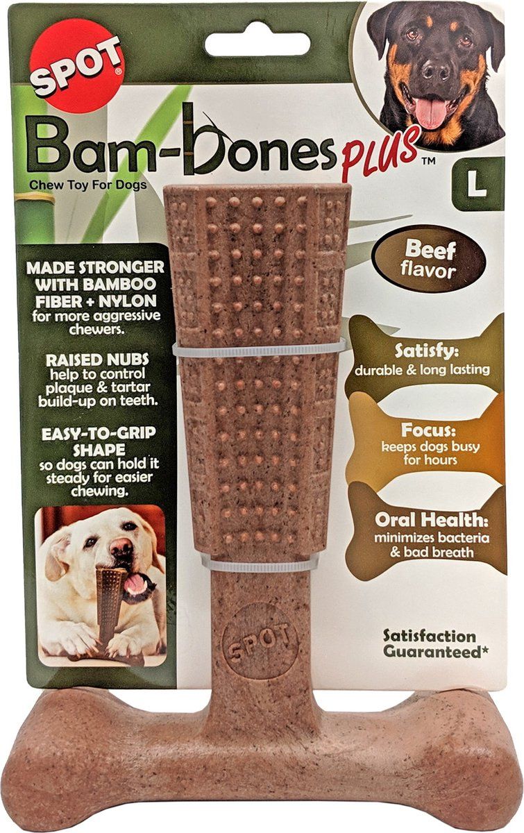 Spot Bam-Bones Plus Easy Grip Beef L