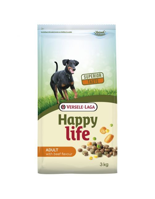 Happy Life Adult met Rund 2,5 kg