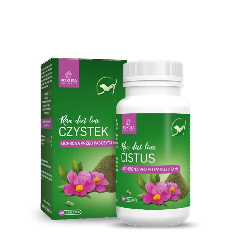 Pokusa RawDietLine Cistus 120 Tabletten