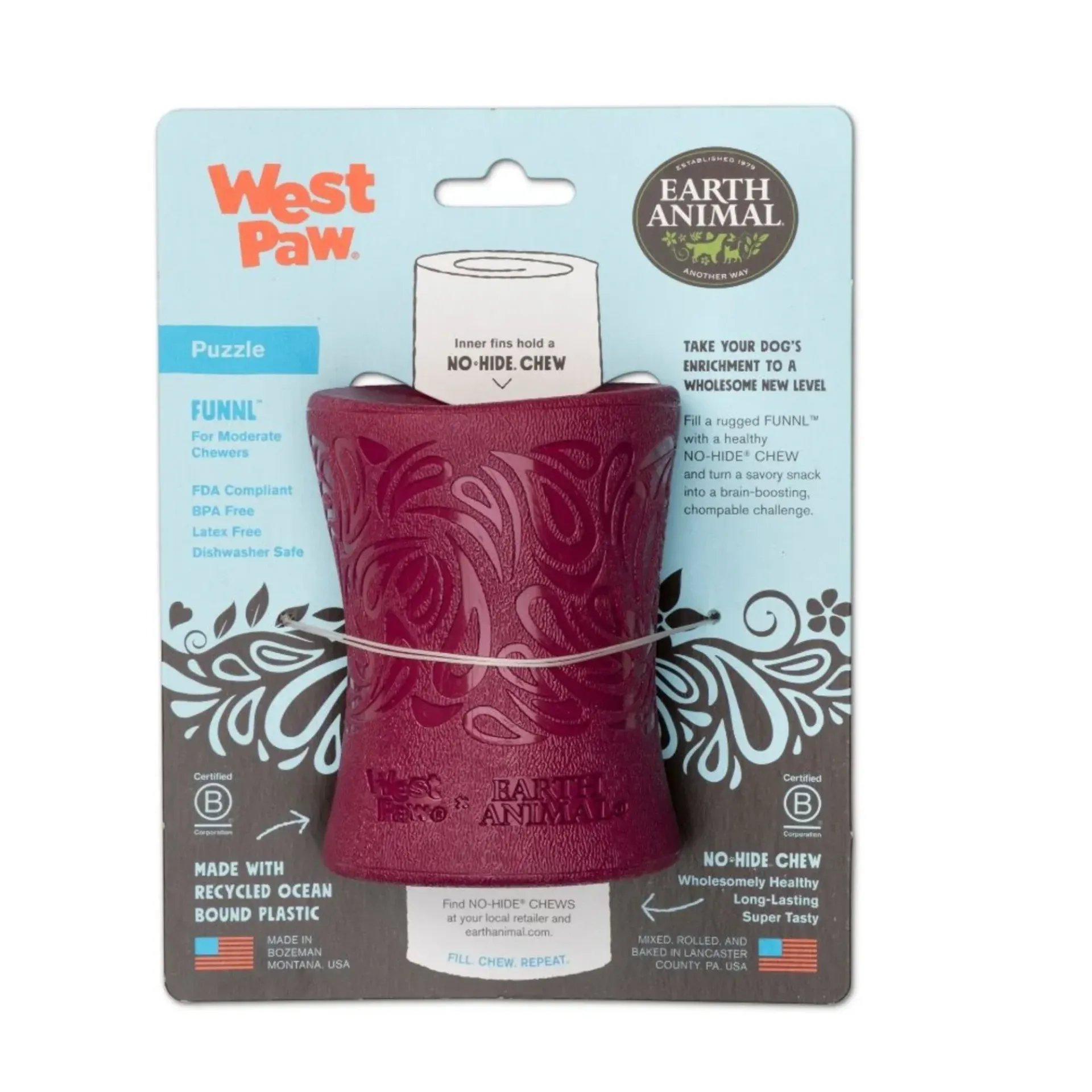 West Paw - Seaflex Funnl-Paars
