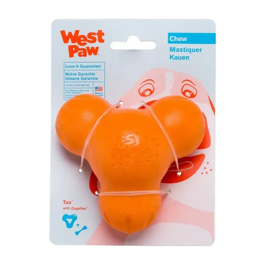 West Paw -  Zogoflex Tux Oranje- S