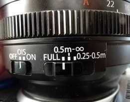 3 Position Focus Limit Switch on the Fujinon 80mm Macro