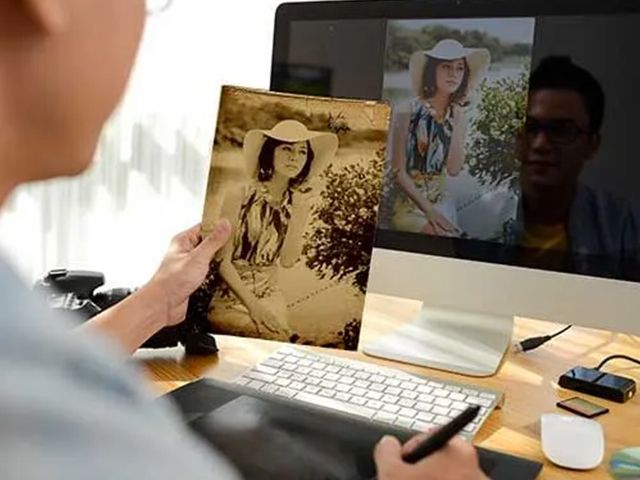 Retouching & Restoration image