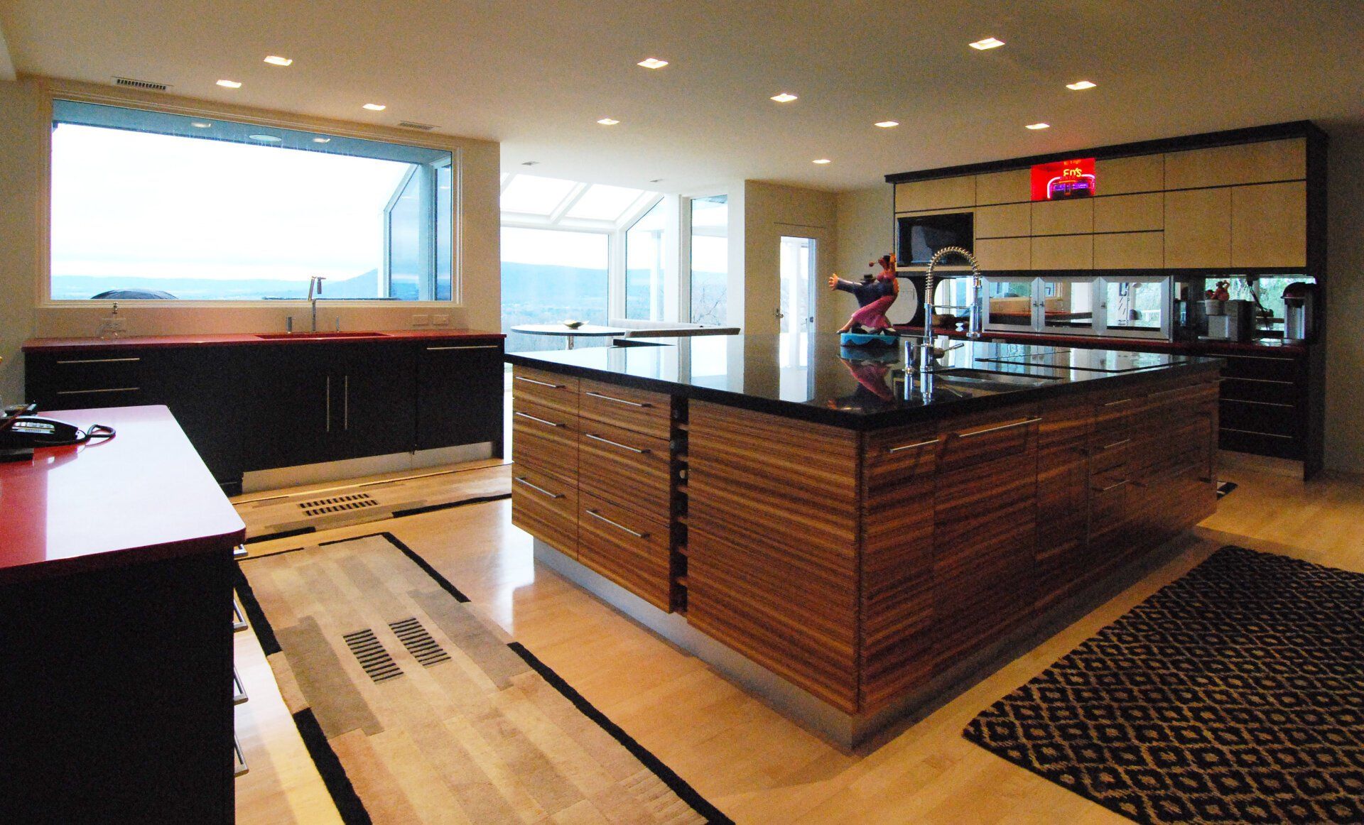 Modern interior design kitchen