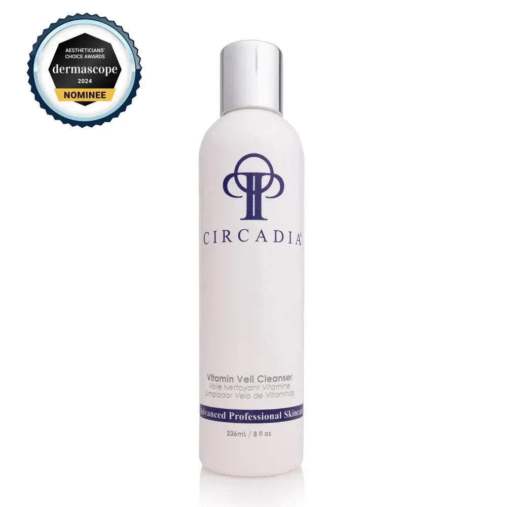 Circadia Vitamin Veil Cleanser, a gentle daily cleanser with antioxidant vitamins