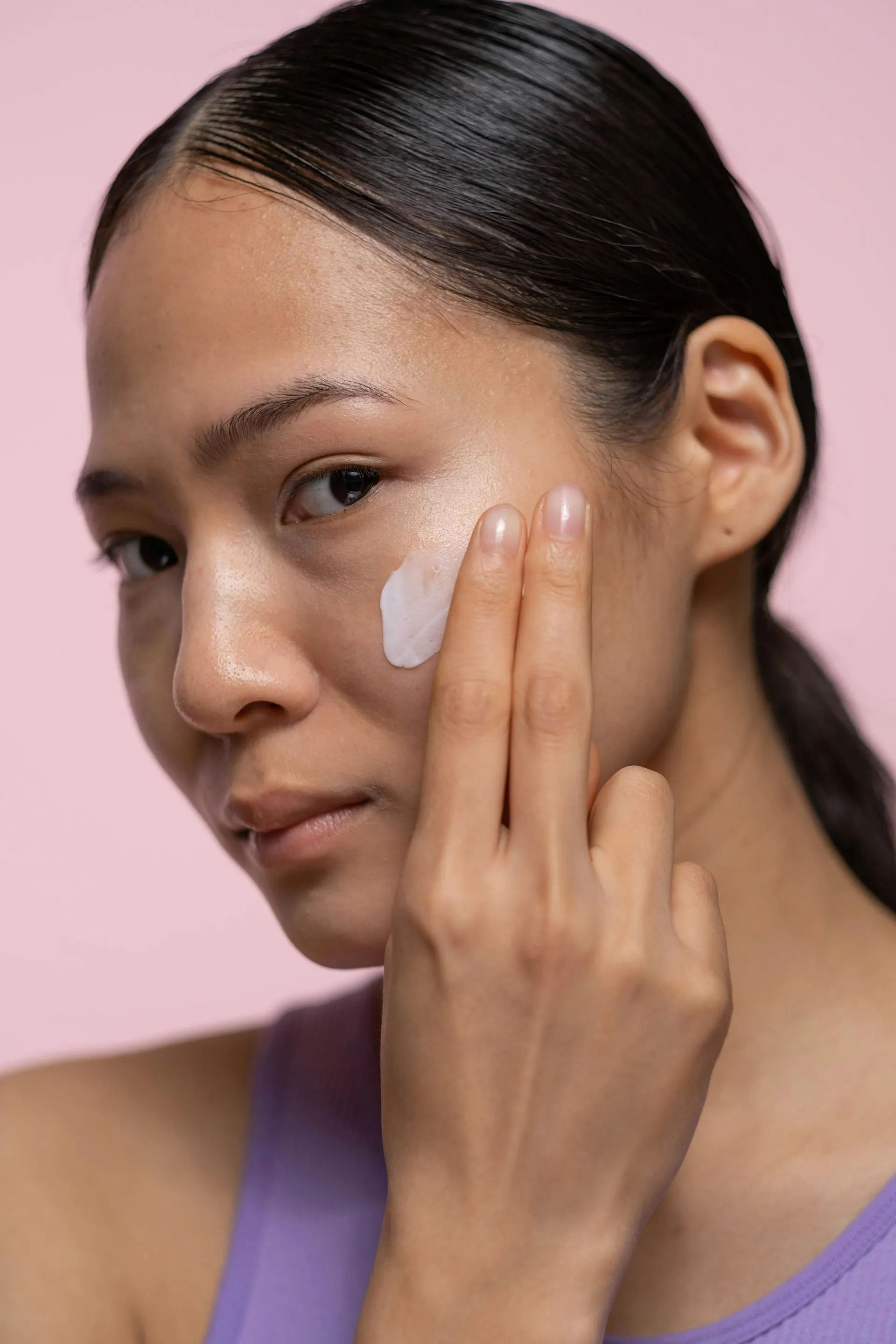 Smooth healthy skin appearance following collagen stimulating skin rejuvenation treatment.