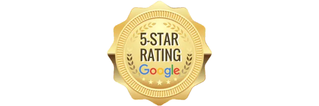 Google 5-Star Rating badge