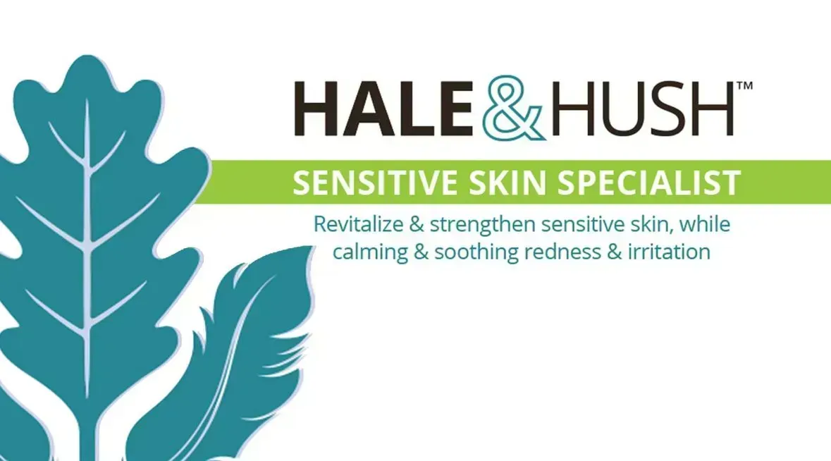 Hale and Hush sensitive skin specialist products available at Good Skin Aesthetics in Loomis, California