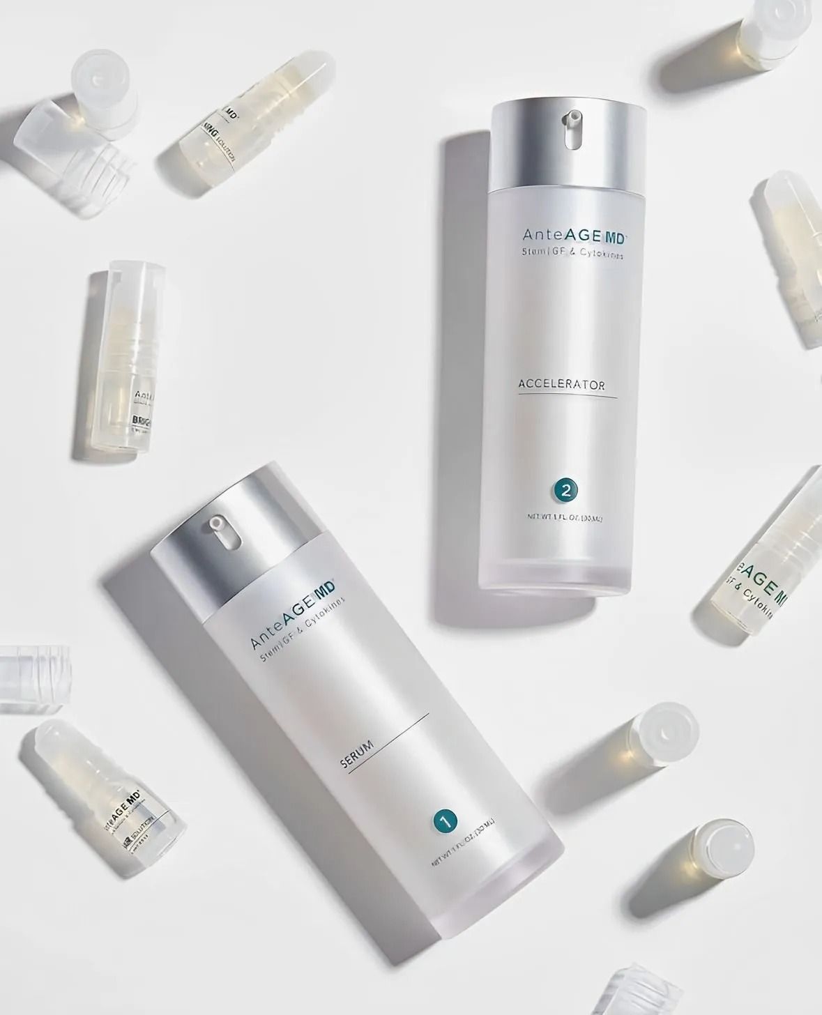 AnteAGE Skincare growth factor and cytokine products available at Good Skin Aesthetics in Loomis, California