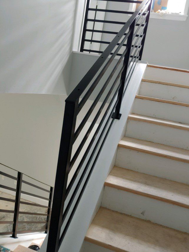 Iron Stair Railings — Savannah, GA — L & H Welding