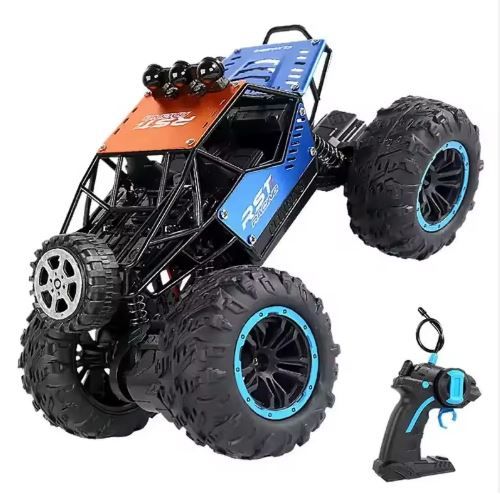 Blue Color- Remote Control Car Toy Crawler 4x4 RC Auto Best Climbing Off Road