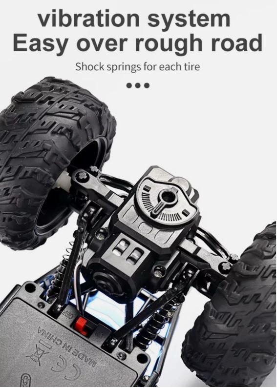 Green Color- Remote Control Car Toy Crawler 4x4 RC Auto Best Climbing Off Road