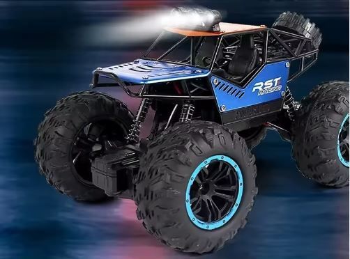 Blue Color- Remote Control Car Toy Crawler 4x4 RC Auto Best Climbing Off Road