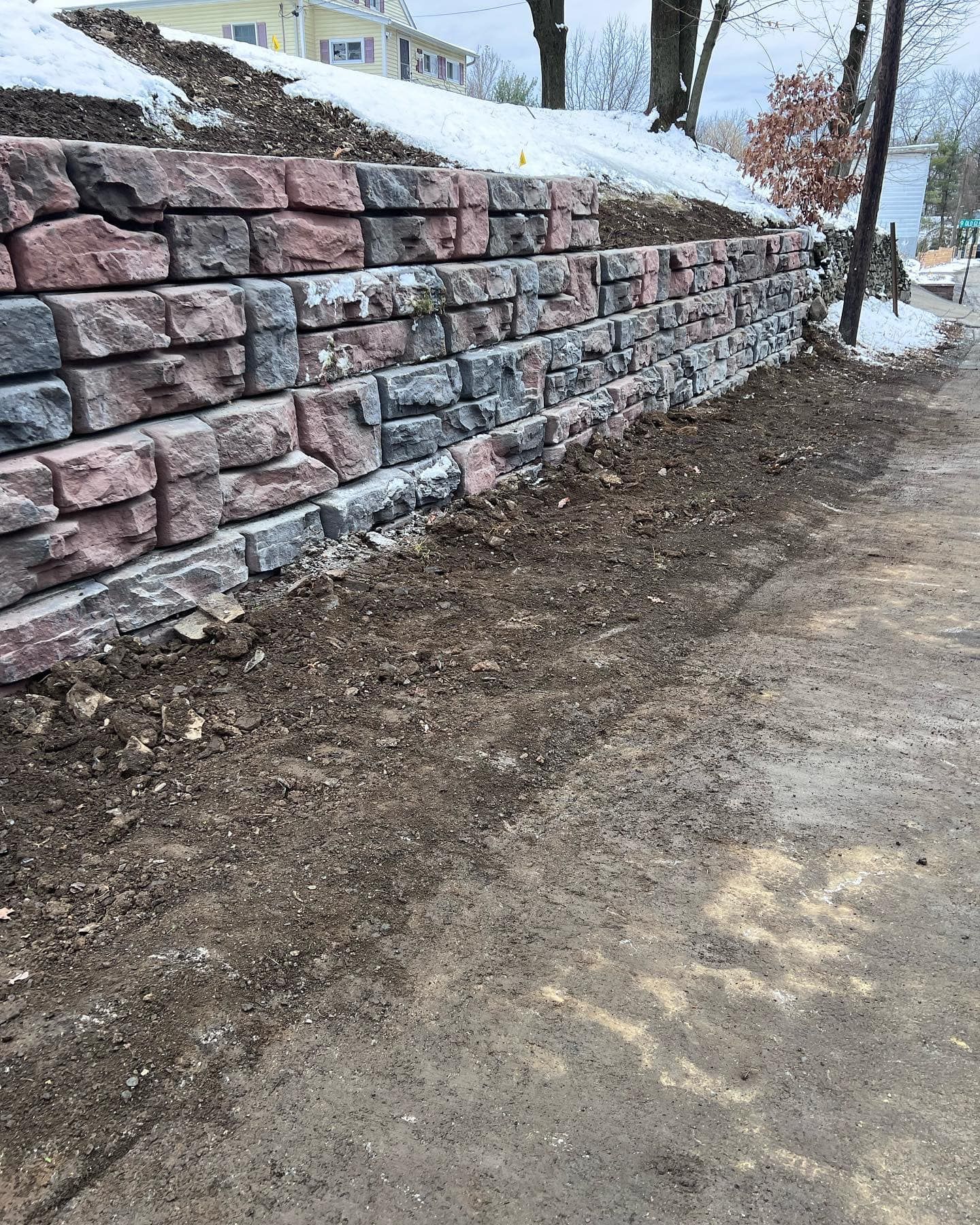 Stone Retaining Wall — Hudson Valley — G & R Masonry — Hudson Valley — G & R Masonry