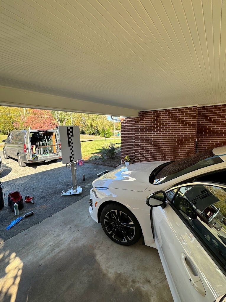 Windshield calibration near Mt. Airy, NC