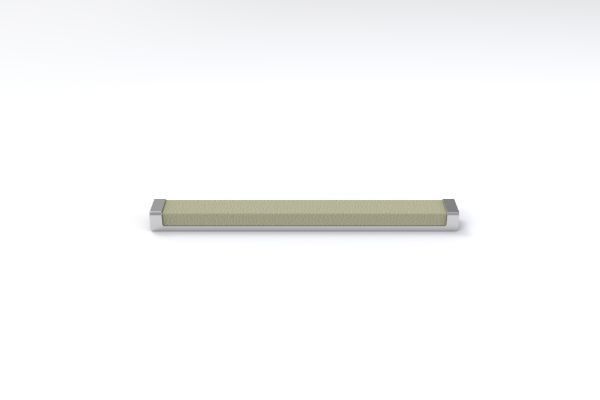 Oyster Chrome Color Option for Luxe Leather Handles