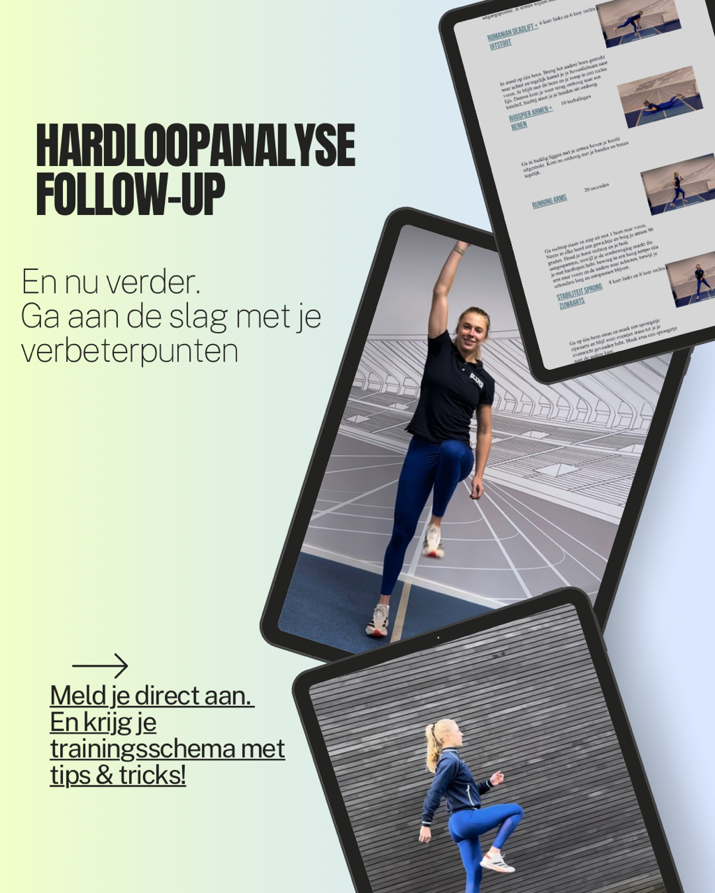 Plus: Follow-up programma Hardlopen