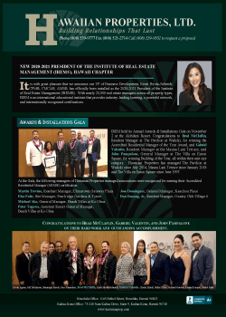November 2019 Industry Publication Ads – Honolulu, HI – Hawaiian Properties