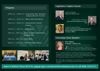 2019 Hawaiian Properties Annual Board Seminar - 2nd Page – Honolulu, HI – Hawaiian Properties