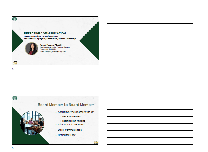 Webinar Handouts – Honolulu, HI – Hawaiian Properties