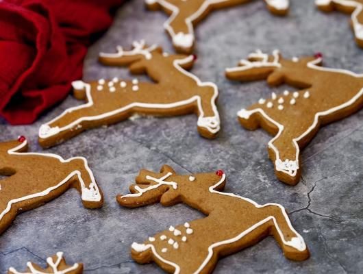 Gingerbread Raindeer Cookies