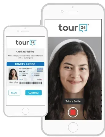 Self-guided tour screenshot