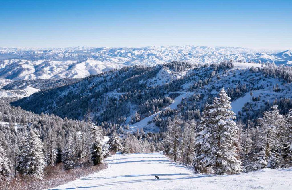 Bogus Basin Ski Slope