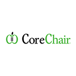 The core chair logo is green and black on a white background.