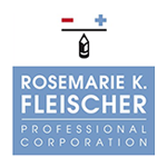 The logo for rosemarie k. fleischer professional corporation