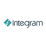 It is a logo for a company called integram.