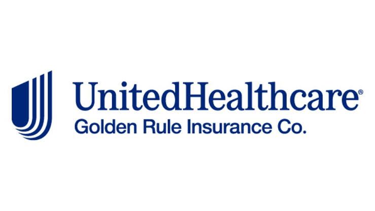 UnitedHealthcare Golden Rule Insurance Co. logo in blue on white background
