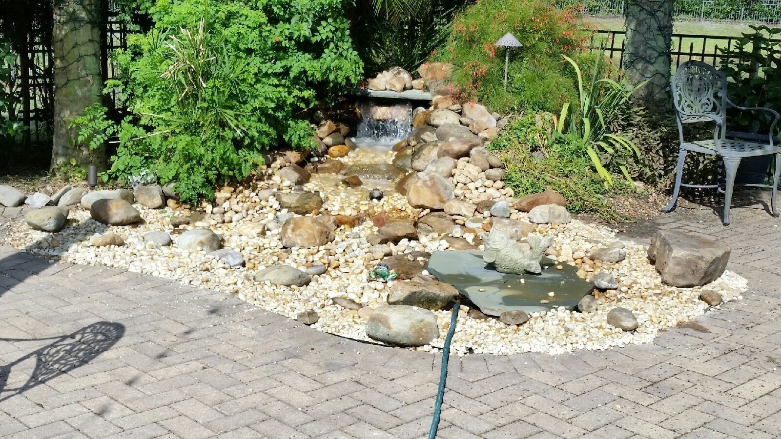 Pond Less Waterfall — Jacksonville, FL — K & R Pond Care Inc