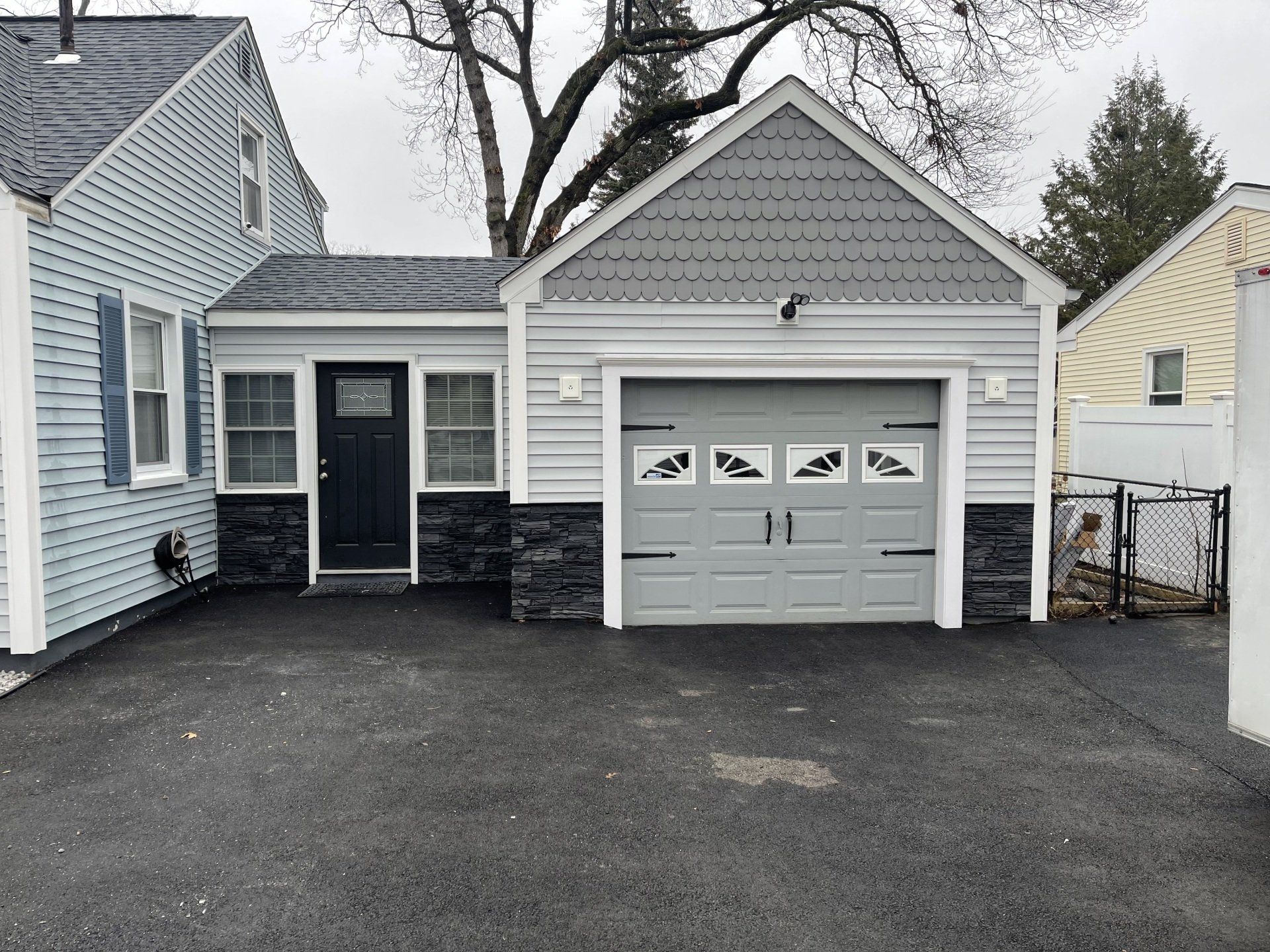 After Sidings Garage — Chicopee, MA — Nova Home Improvements
