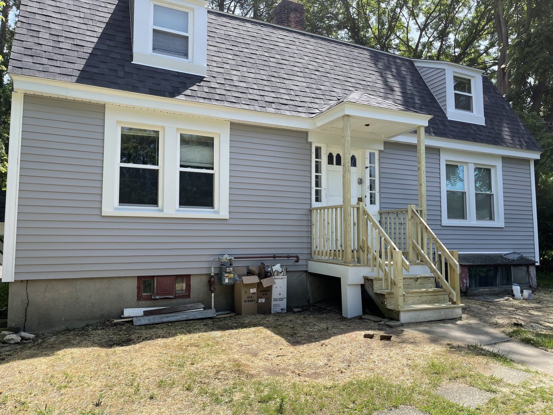After Sidings Front House — Chicopee, MA — Nova Home Improvements